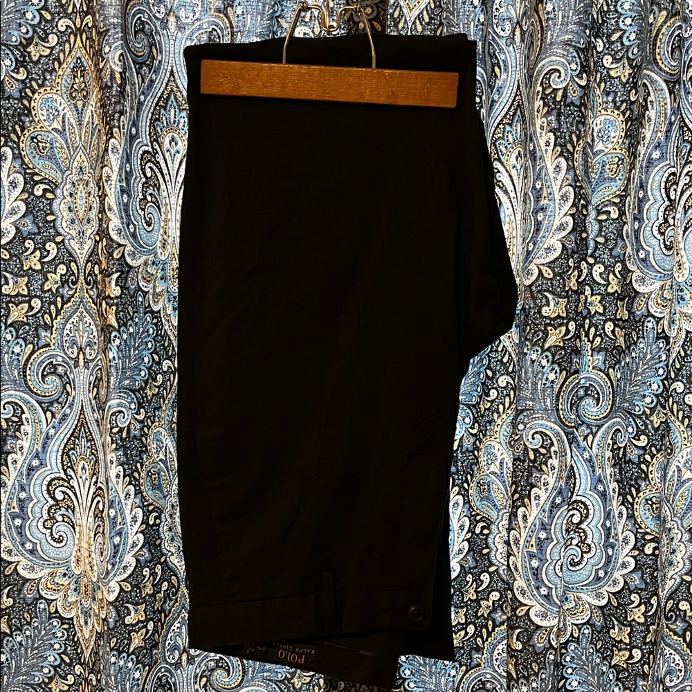 Polo by Ralph Lauren Black Dress Pants